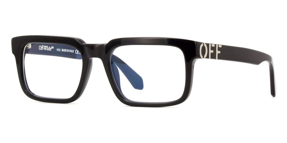 Off-White OERJ047 - 1000 - 53 Cadres optiques Noir Angulaire