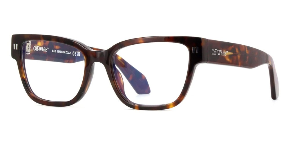 Off-White OERJ056 - 6000 - 53 Cadres optiques Havane Œil de chat