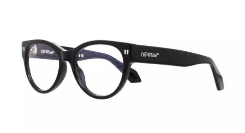 Off-White OERJ057 - 1000 - 55 Cadres optiques Noir Coussin arrondi