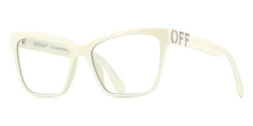 Off-White OERJ067 - 0100 - 55 Cadres optiques Blanc Œil de chat