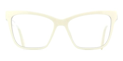 Off-White OERJ067 - 0100 - 55 Cadres optiques Blanc Œil de chat