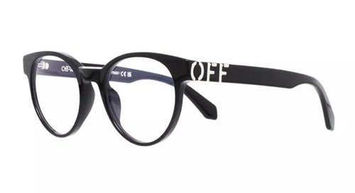 Off-White OERJ068 - 1000 - 50 Cadres optiques Noir Coussin arrondi