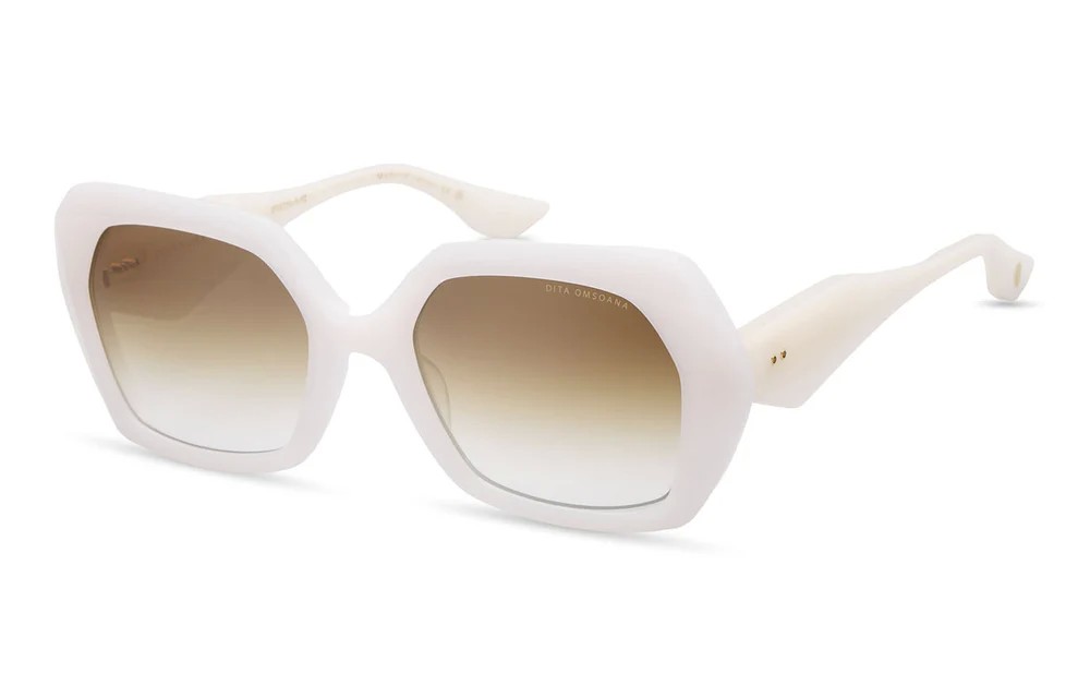 Dita OMSOANA DTS724-A - 02 - 57 Lunettes de soleil Rose pâle Angulaire