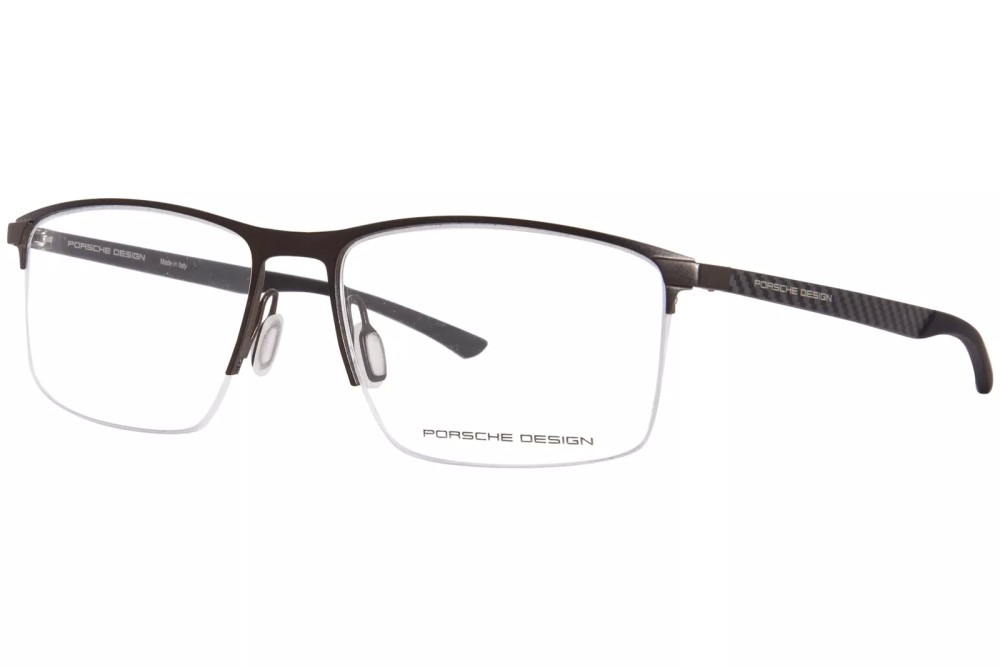 Porsche Design P8752 - B - 55 Cadres optiques Noir, Gris Angulaire