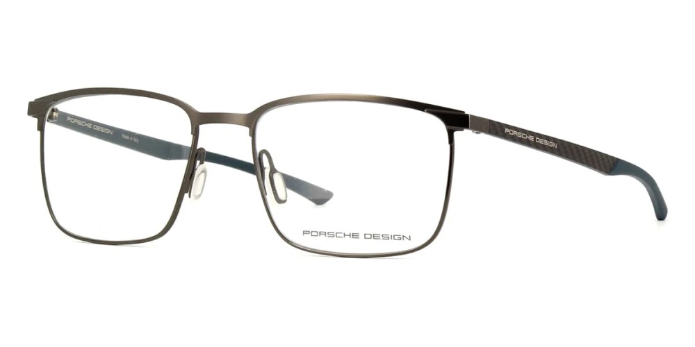 Porsche Design P8753 - B - 57 Cadres optiques Bleu, Noir Angulaire