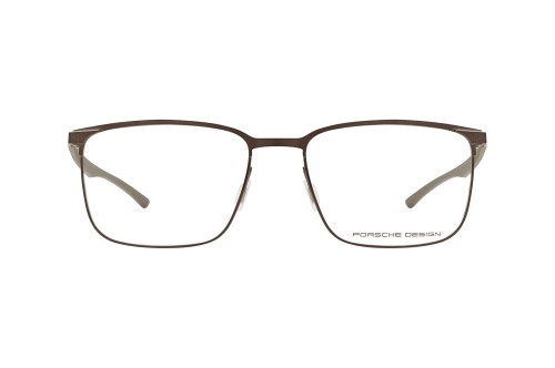 Porsche Design P8753 - D - 57 Cadres optiques Marron Angulaire