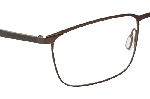Porsche Design P8753 - D - 57 Cadres optiques Marron Angulaire