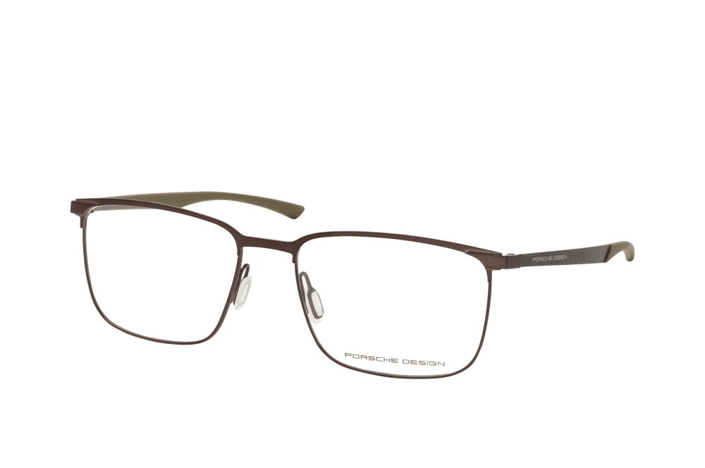Porsche Design P8753 - D - 57 Cadres optiques Marron Angulaire