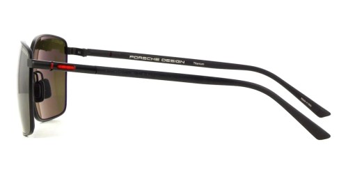 Porsche Design P8973 - A - 58 Lunettes de soleil Noir Angulaire