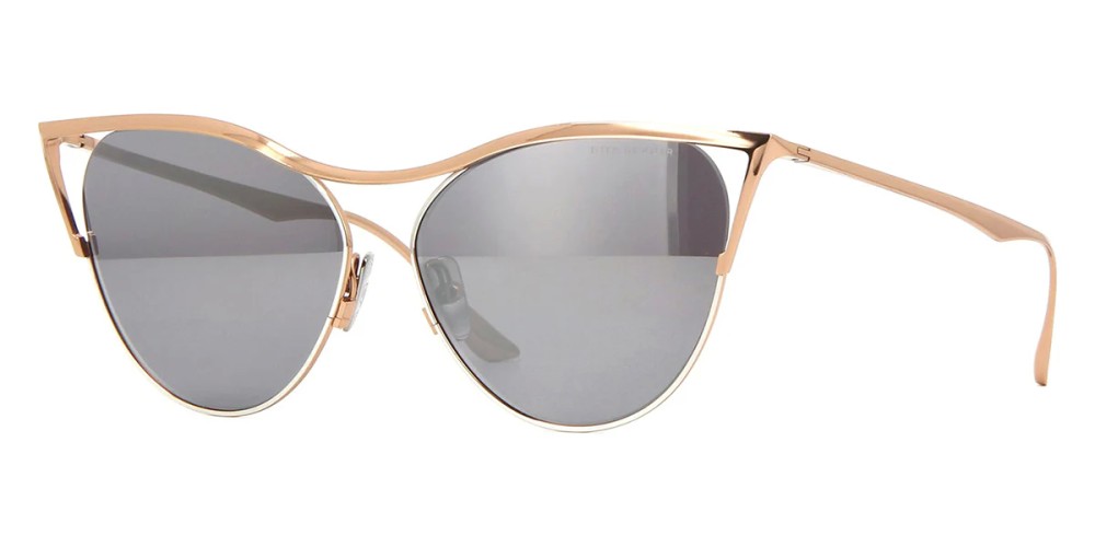 Dita REVOIR DTS509 - 02 - 59 Lunettes de soleil Or rose Œil de chat