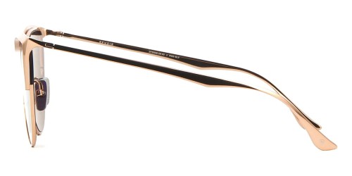 Dita REVOIR DTS509 - 02 - 59 Lunettes de soleil Or rose Œil de chat