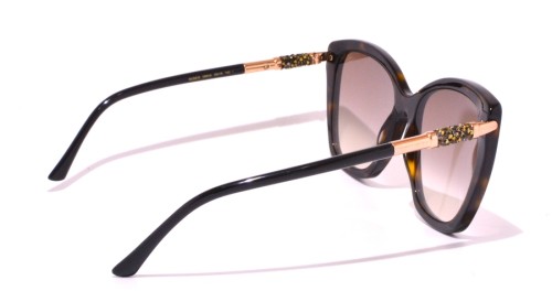 Jimmy Choo ROSE/S - 086HA - 55 Lunettes de soleil Havane Œil de chat