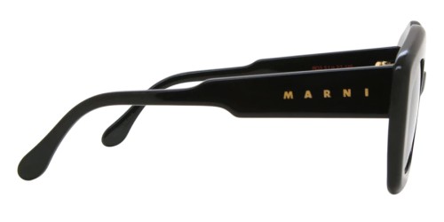 Marni RQ3 Laughing Waters Salty - 51 Lunettes de soleil Noir Angulaire