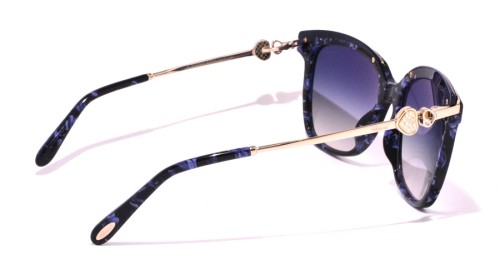 Chopard SCH262S - 0AL2 - 57 Lunettes de soleil Or, Noir Œil de chat