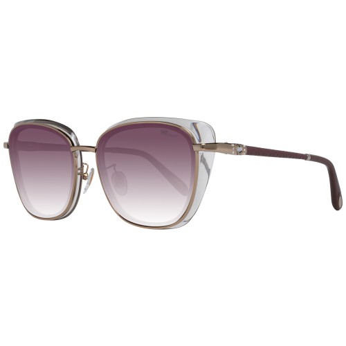Chopard SCHD40S - 08FE - 56 Lunettes de soleil Or, Marron Angulaire