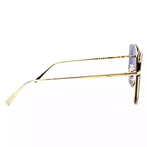 Chopard SCHF74 - 300F - 59 Lunettes de soleil Or rose Œil de chat