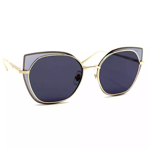 Chopard SCHF74 - 300F - 59 Lunettes de soleil Or rose Œil de chat