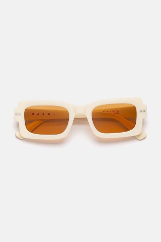 Marni SIN Lake Vostok Panna - 51 Lunettes de soleil Beige Angulaire