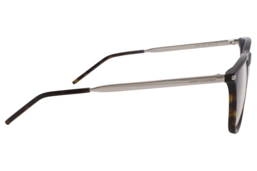 Saint Laurent SL345/F - 003 - 53 Cadres optiques Havane, Argent Angulaire