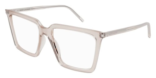 Saint Laurent SL474 OPT - 003 - 56 Cadres optiques Rose Angulaire