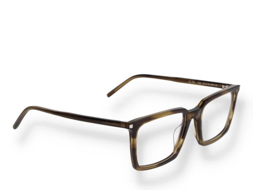Saint Laurent SL624 - 004 - 54 Cadres optiques Havane Angulaire