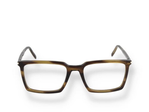 Saint Laurent SL624 - 004 - 54 Cadres optiques Havane Angulaire