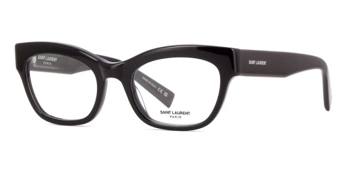 Saint Laurent SL643 - 001 - 52 Cadres optiques Noir Œil de chat