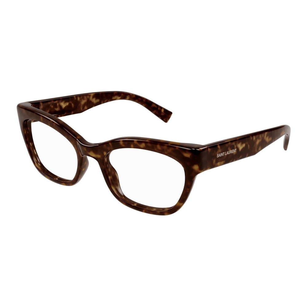 Saint Laurent SL643 - 002 - 52 Cadres optiques Havane Œil de chat