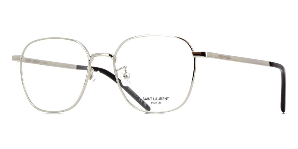 Saint Laurent SL646/F - 002 - 53 Cadres optiques Argent, Noir Coussin arrondi