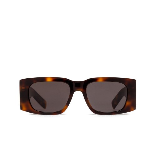 Saint Laurent SL654 - 003 - 52 Lunettes de soleil Havane Angulaire