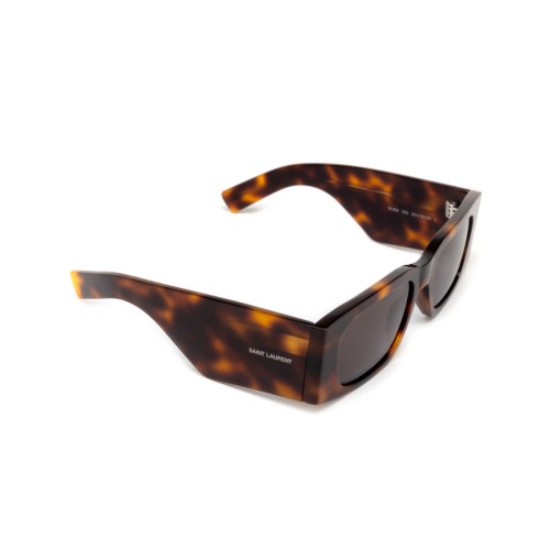 Saint Laurent SL654 - 003 - 52 Lunettes de soleil Havane Angulaire