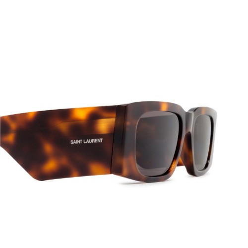 Saint Laurent SL654 - 003 - 52 Lunettes de soleil Havane Angulaire