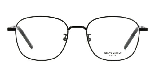 Saint Laurent SL682/F - 002 - 53 Cadres optiques Noir Coussin arrondi