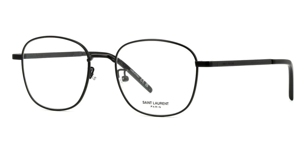 Saint Laurent SL682/F - 002 - 53 Cadres optiques Noir Coussin arrondi