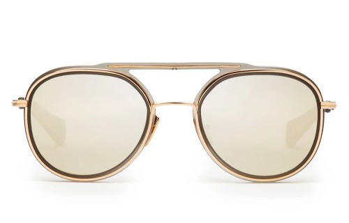 Dita SPACECRAFT 19017 - C - 52 Lunettes de soleil Gris, Or Pilote (Aviateur)