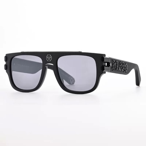 Philipp Plein - Lunettes de soleil - SPP011X PURE PLEASURE LONDON - 0703 - 55