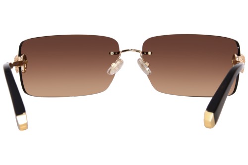 Philipp Plein SPP027S IRRESISTIBLE CANNES - 300Y Lunettes de soleil Gold Square