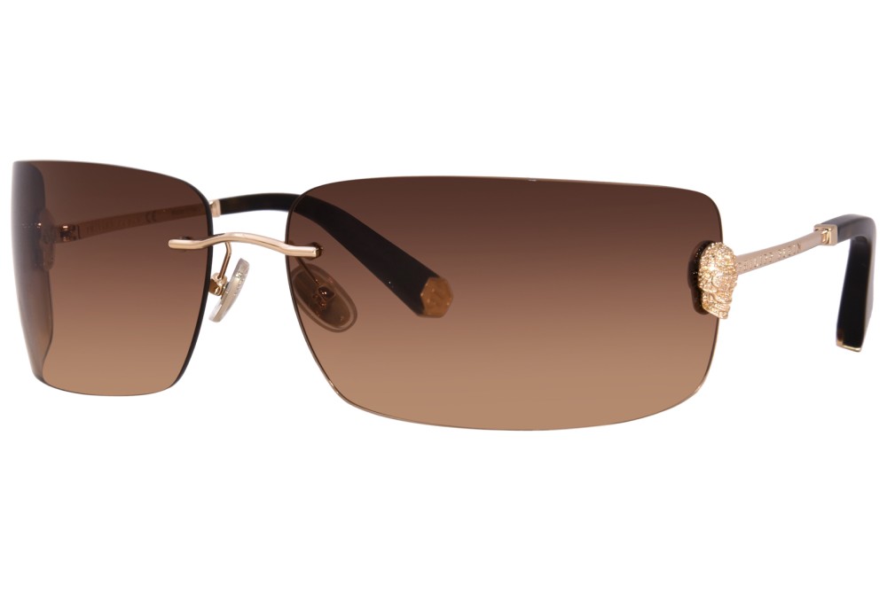 Philipp Plein SPP027S IRRESISTIBLE CANNES - 300Y Lunettes de soleil Gold Square