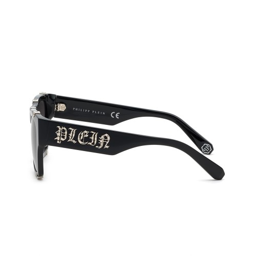 Philipp Plein SPP042W ICON - 0700 - 54 Lunettes de soleil Noir Angulaire