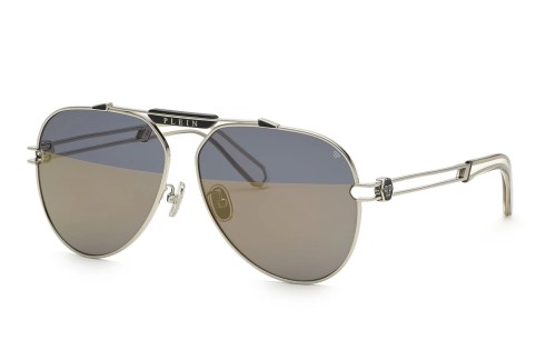 Philipp Plein SPP048 GOLDEN PLEIN SEVENTIES - 0K07 - 62 Lunettes de soleil Pilot (Aviator)