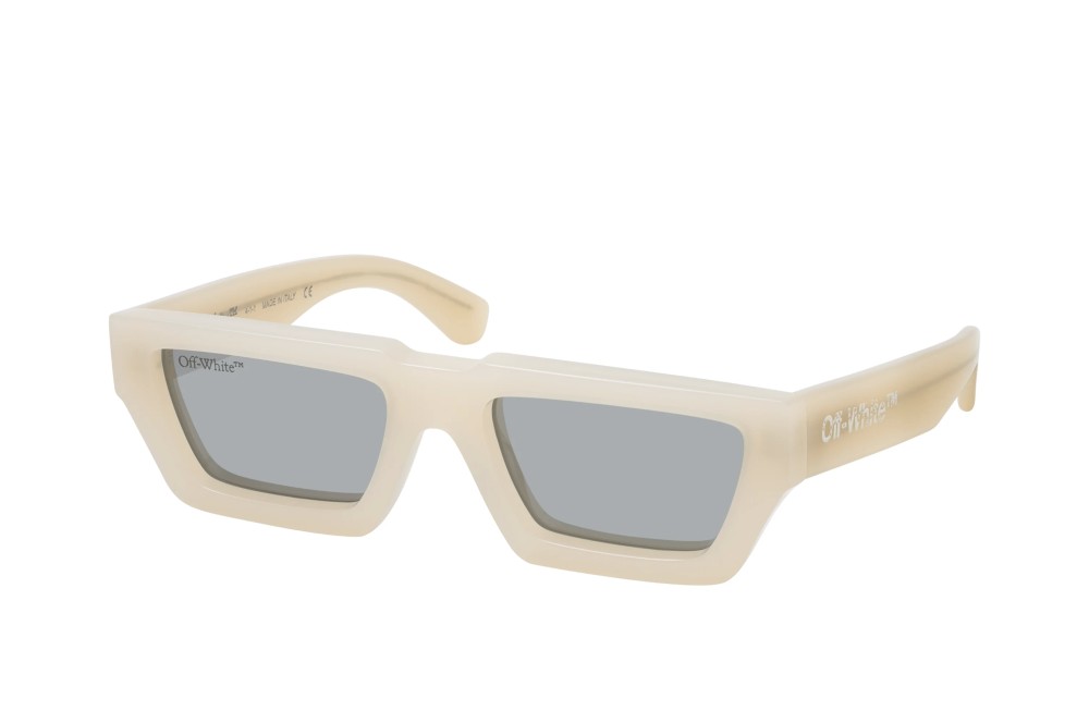 Off-White OERI010 MARFA - 6172 - 52 Lunettes de soleil Ivoire Angulaire
