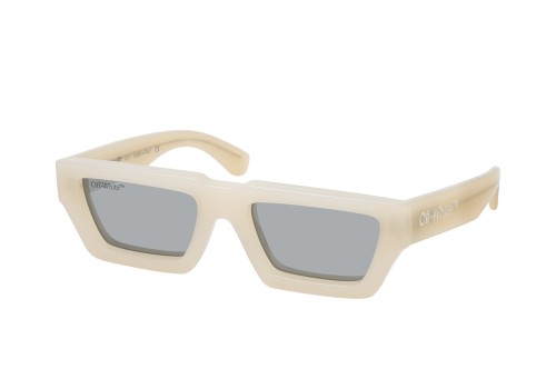 Off-White OERI010 MARFA - 6172 - 52 Lunettes de soleil Ivoire Angulaire
