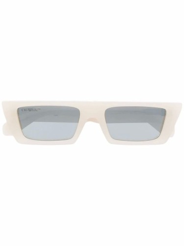Off-White OERI010 MARFA - 6172 - 52 Lunettes de soleil Ivoire Angulaire