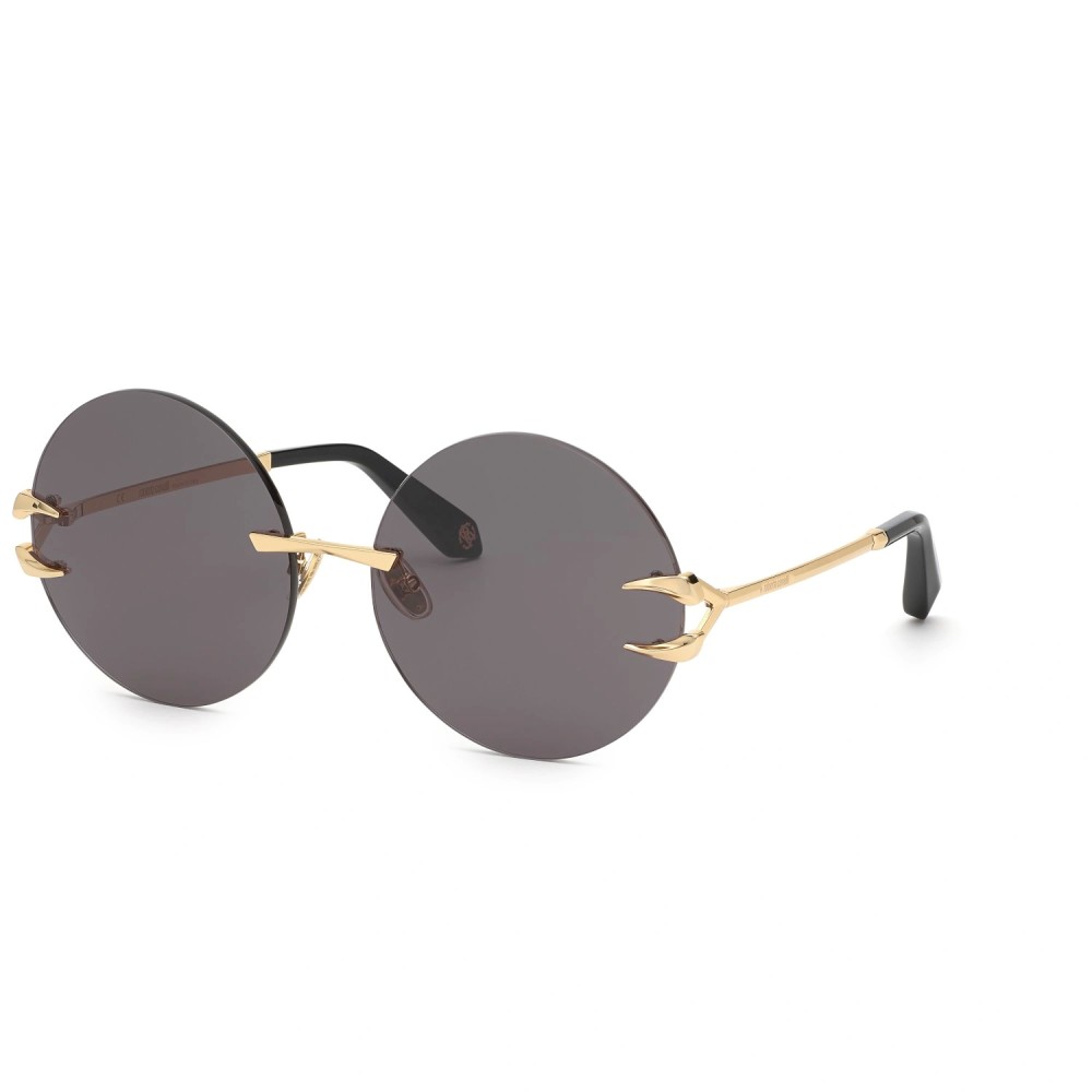Roberto Cavalli SRC006 - 0300 - 63 Lunettes de soleil Or Rond