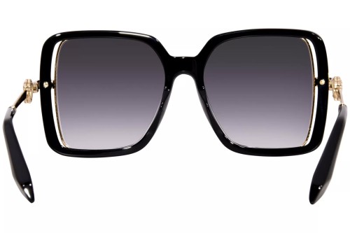 Roberto Cavalli SRC007 - 0700 - 55 Lunettes de soleil Noir, Or Angulaire