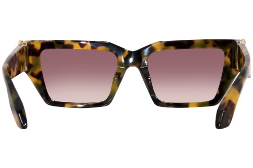 Roberto Cavalli SRC016 - 0AGG - 55 Lunettes de soleil Havane Œil de chat