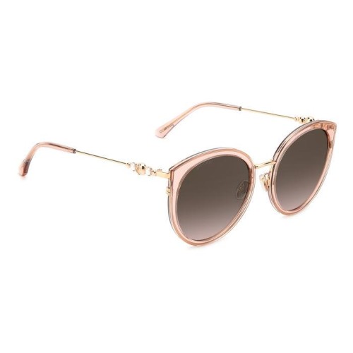 Jimmy Choo SUSSIE/G/SK - FWMHA - 56 Lunettes de soleil Or, Rose Rond