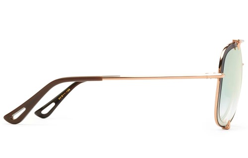 Dita TALON 23007 - F - 62 Lunettes de soleil Or rose Pilote (Aviateur)