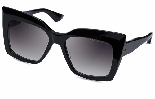 Dita TELEMAKER DTS704-A - 01 - 57 Lunettes de soleil Black Cat Eye