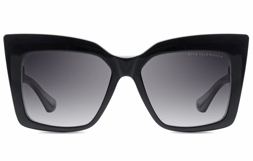 Dita TELEMAKER DTS704-A - 01 - 57 Lunettes de soleil Black Cat Eye